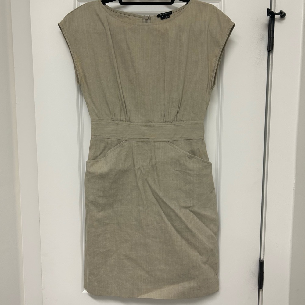 Beige Theory Pintuck Dress